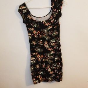Charlotte Russe black pattern dress